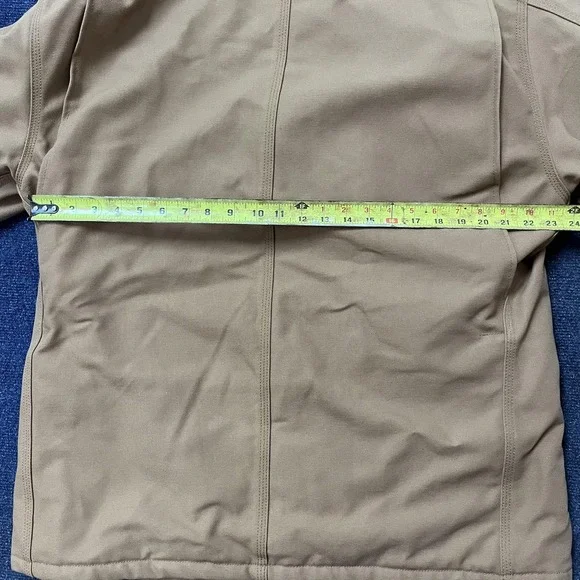 Carhartt FR Duck Traditional Coat Mens Large Brown Quilt Lined Flame Resistant
